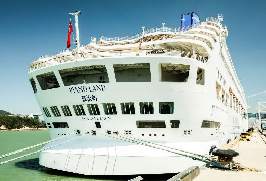 Grand Opening of cdf Duty Free Shop at Piano Land Cruise,  Pioneering a New Trend in Maritime Shopping